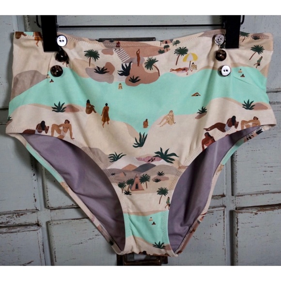 Anthropologie Other - Anthropologie Way To Norway Bikini Bottoms New L